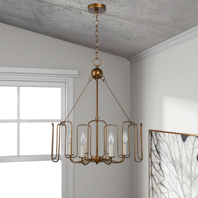 Mid century modern drum 2024 chandelier